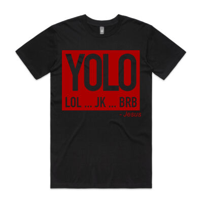 YOLO ... JK ... BRB - Jesus_RED Thumbnail