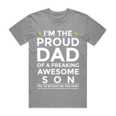 Freaking Awesome Son_White- AS Colour Shirt - Next Day Shipped Thumbnail