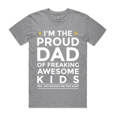Freaking Awesome Kids_White- AS Colour Shirt - Next Day Shipped Thumbnail