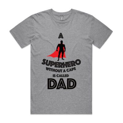 Superhero Dad_Black- AS Colour Shirt - Next Day Shipped Thumbnail