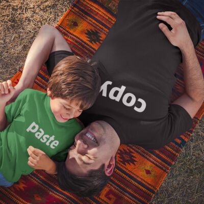 CopyPaste-DAD's SHIRT - AS Colour Shirt - Next Day Shipped Thumbnail
