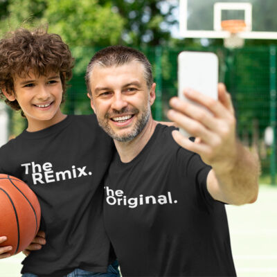 The REmix-Father and Son Shirt - SON's SHIRT - Gildan SHIRT - NEXT DAY SHIPPED Thumbnail