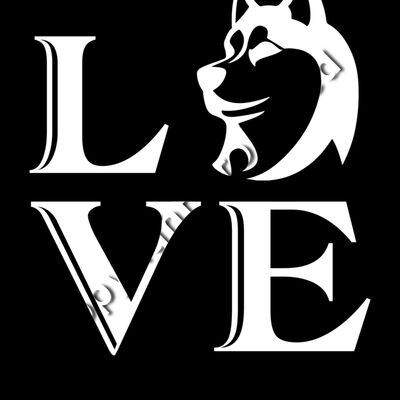 Love Dog Head Thumbnail