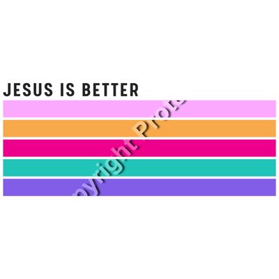 Jesus Is Better Thumbnail