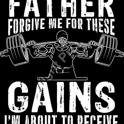 Father Forgive Me for These Gains I'm About to Receive Thumbnail