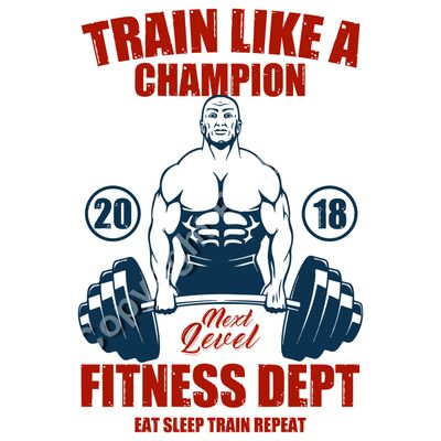 Train Like a Champion Fitness Dept Thumbnail