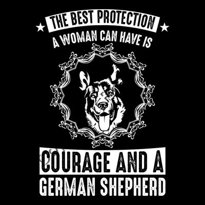 The Best Protection a Woman Can Have is Courage and a German Shepherd Thumbnail